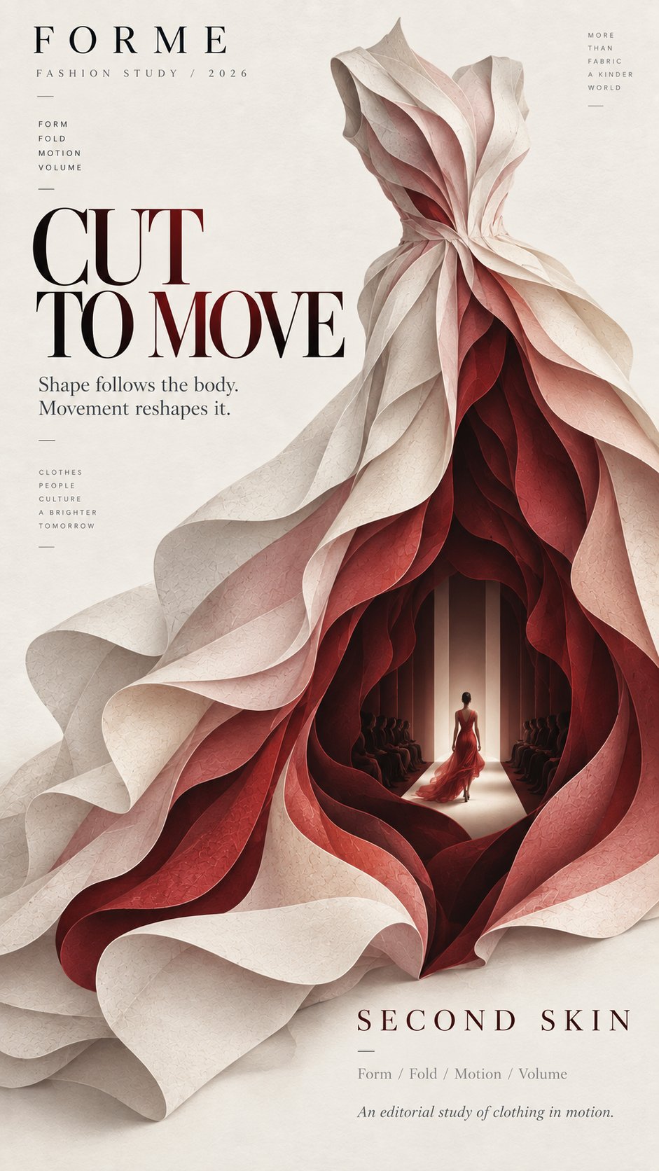 Paper-cut posters can feel this deep