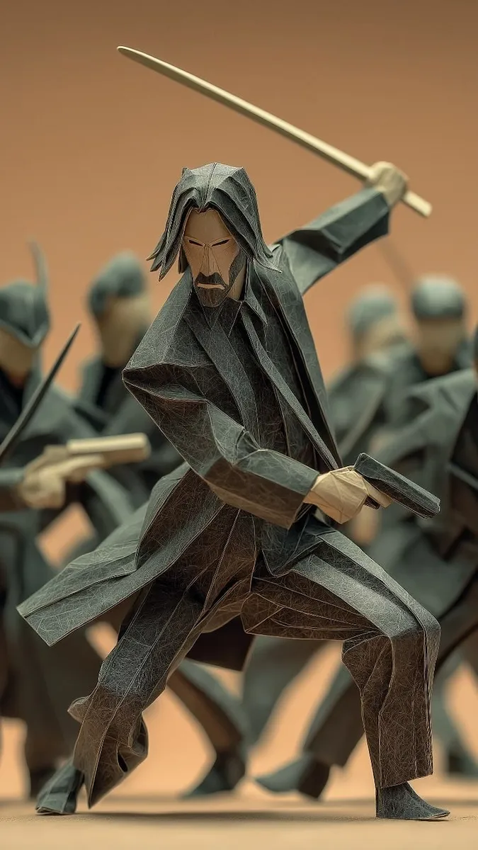 Origami Samurai Paper Art Series