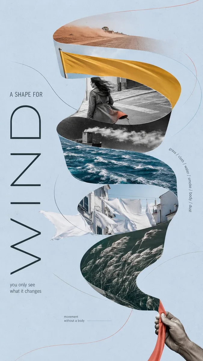 Dynamic Fan Editorial Poster